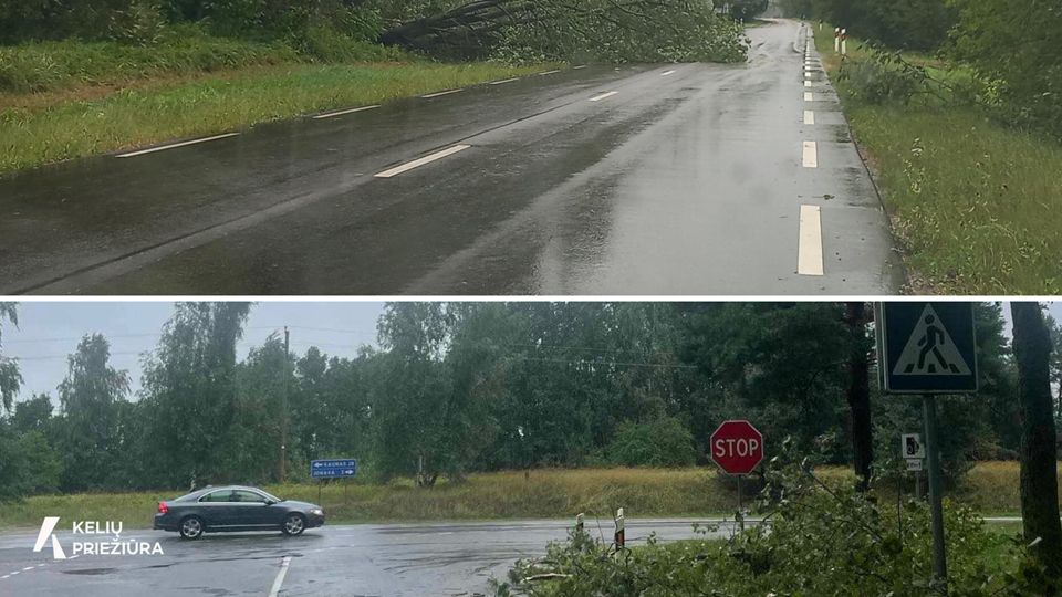 Sinoptikai įspėja apie pavojingus orų reiškinius – kelininkai stiprina budėjimą visoje Lietuvoje