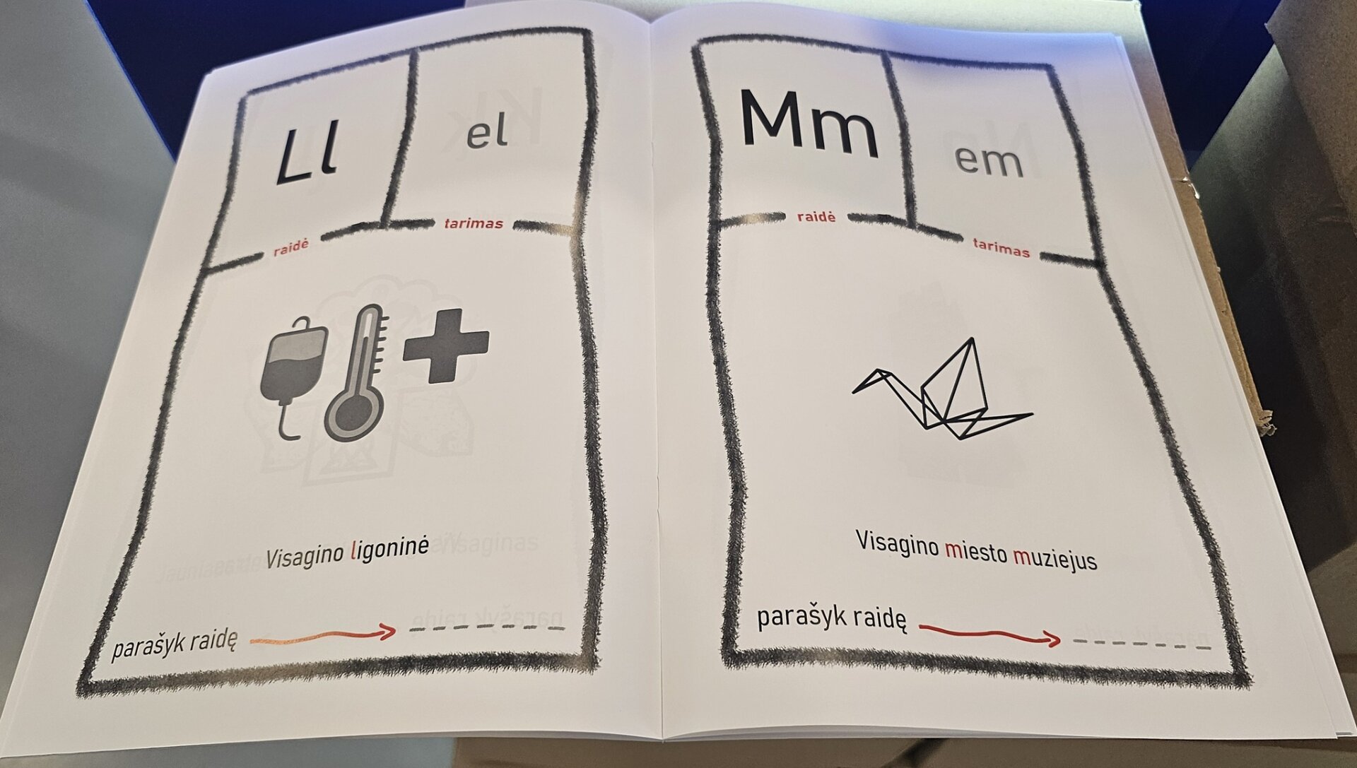 „Visagino abėcėlė“ – leidinys lietuvių kalbos raidynui ir miesto pažinimui