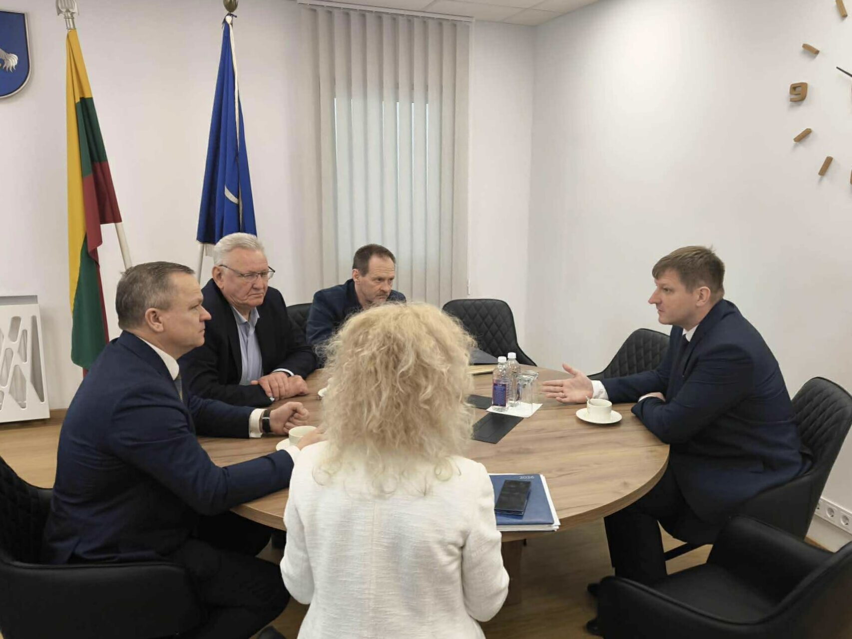 Visagino savivaldybėje lankėsi Vyriausybės atstovas Sigitas Rudokas