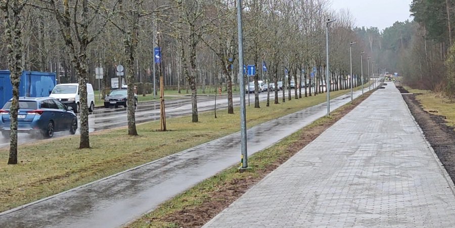 В Висагинасе расширят сеть велосипедных дорожек