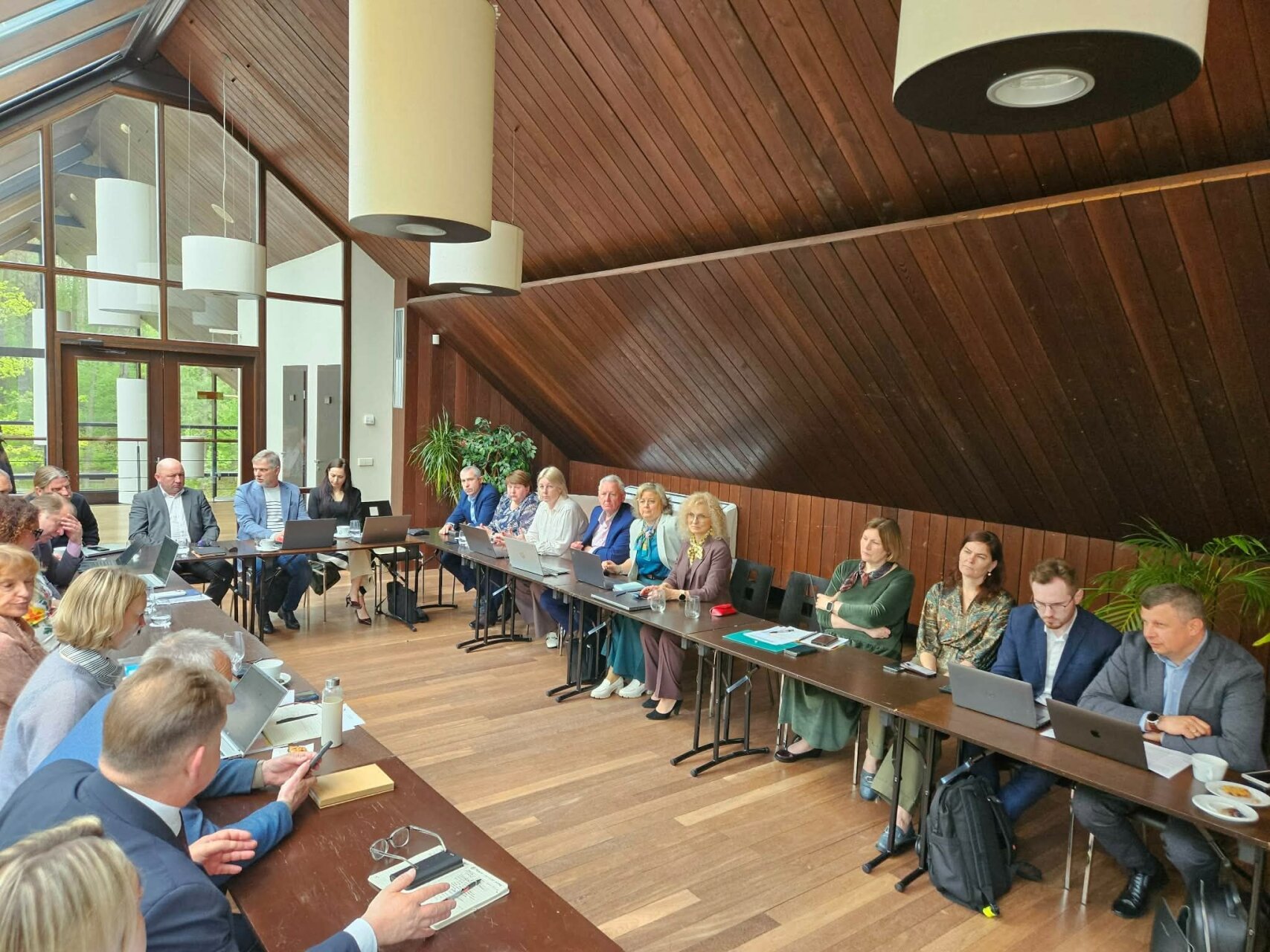 Savivaldybės vadovai dalyvavo diskusijoje apie Utenos regiono ateitį ir naują Europos Sąjungos finansavimo etapą
