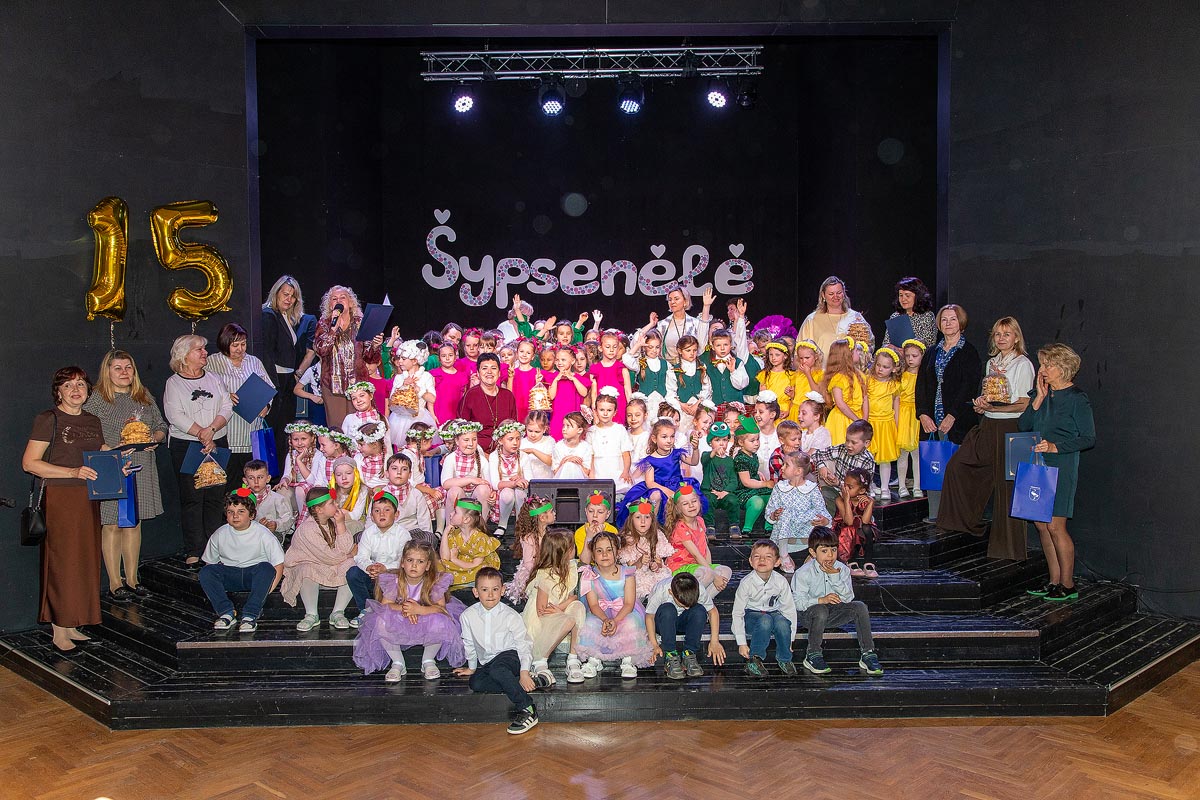 Įvyko XV tarptautinis dainų festivalis „Šypsenėlė“ – muzikos, kūrybiškumo ir šypsenų šventė