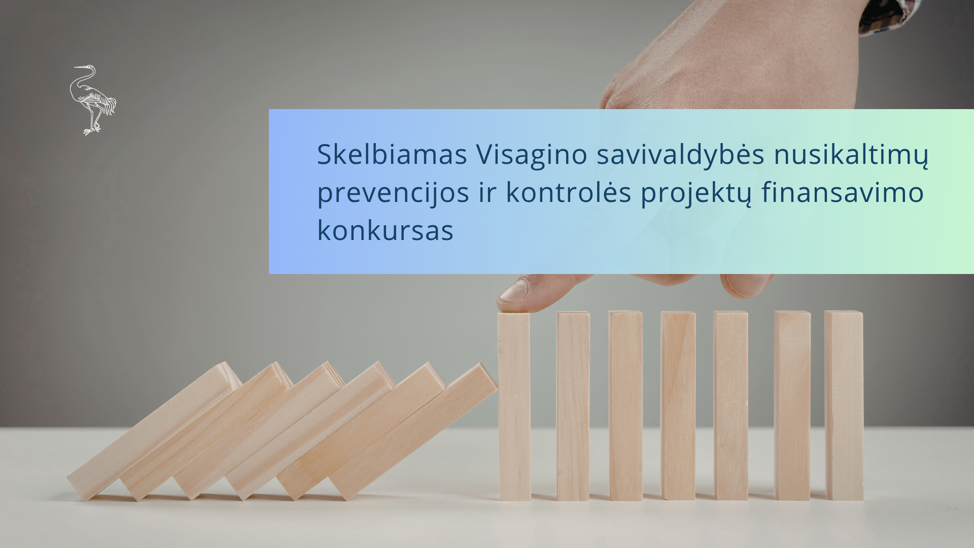 Skelbiamas Visagino savivaldybės nusikaltimų prevencijos ir kontrolės projektų finansavimo konkursas