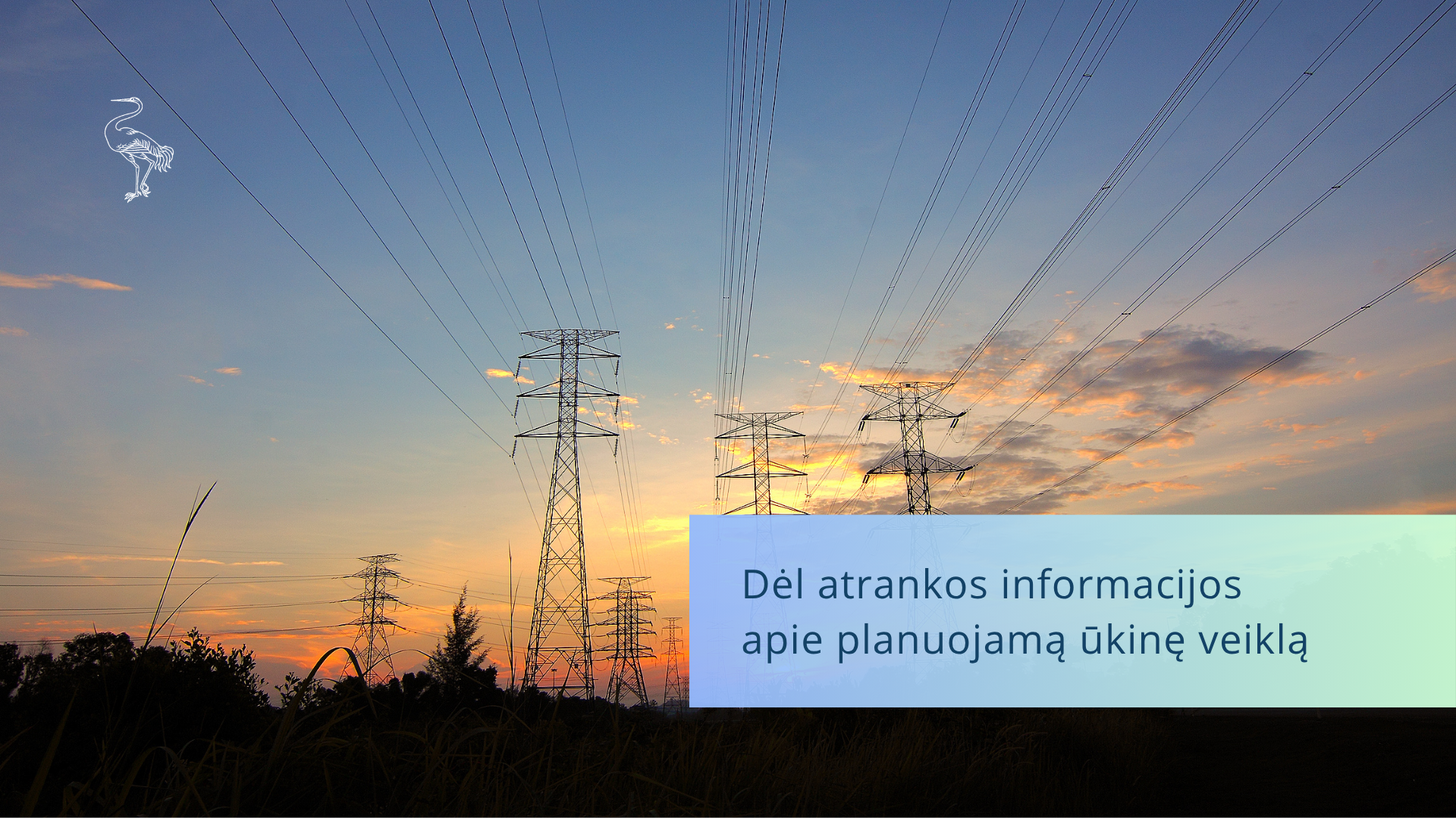 Dėl atrankos informacijos apie planuojamą ūkinę veiklą