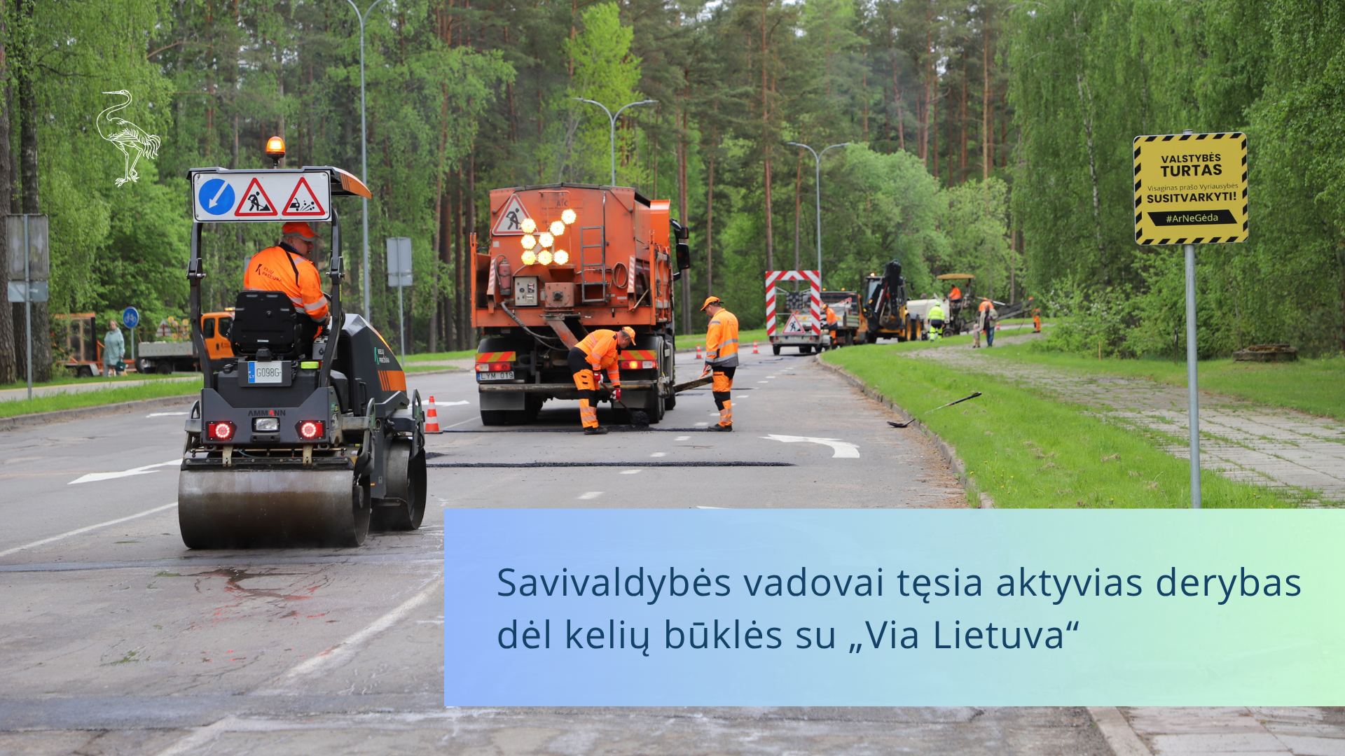 Savivaldybės vadovai tęsia aktyvias derybas dėl kelių būklės su „Via Lietuva“