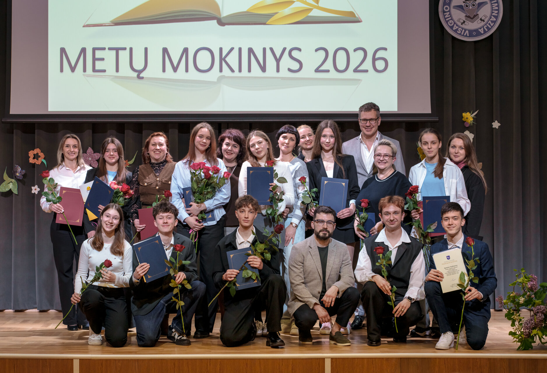 Visagino „Atgimimo“ gimnazijos metų mokinys 2026