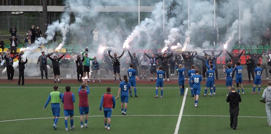 Убедительная победа FC INTERAS над командой FC DŽIUGAS 