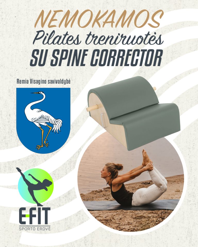 В Висагинасе зовут на бесплатный пилатес со Spine Corrector