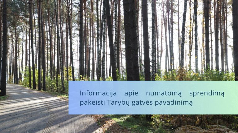 В Висагинасе хотят переименовать улицу Тарибу: предлагают назвать её аллеей Возрождения