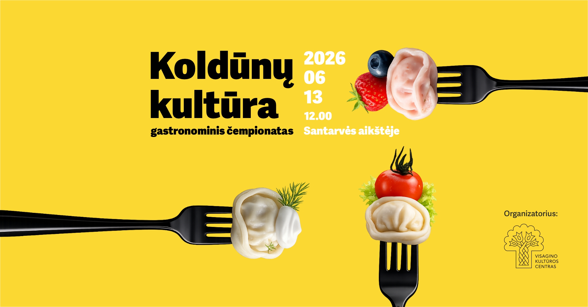 Gastronominis ir kultūrinis festivalis „Koldūnų kultūra“ | Visaginas