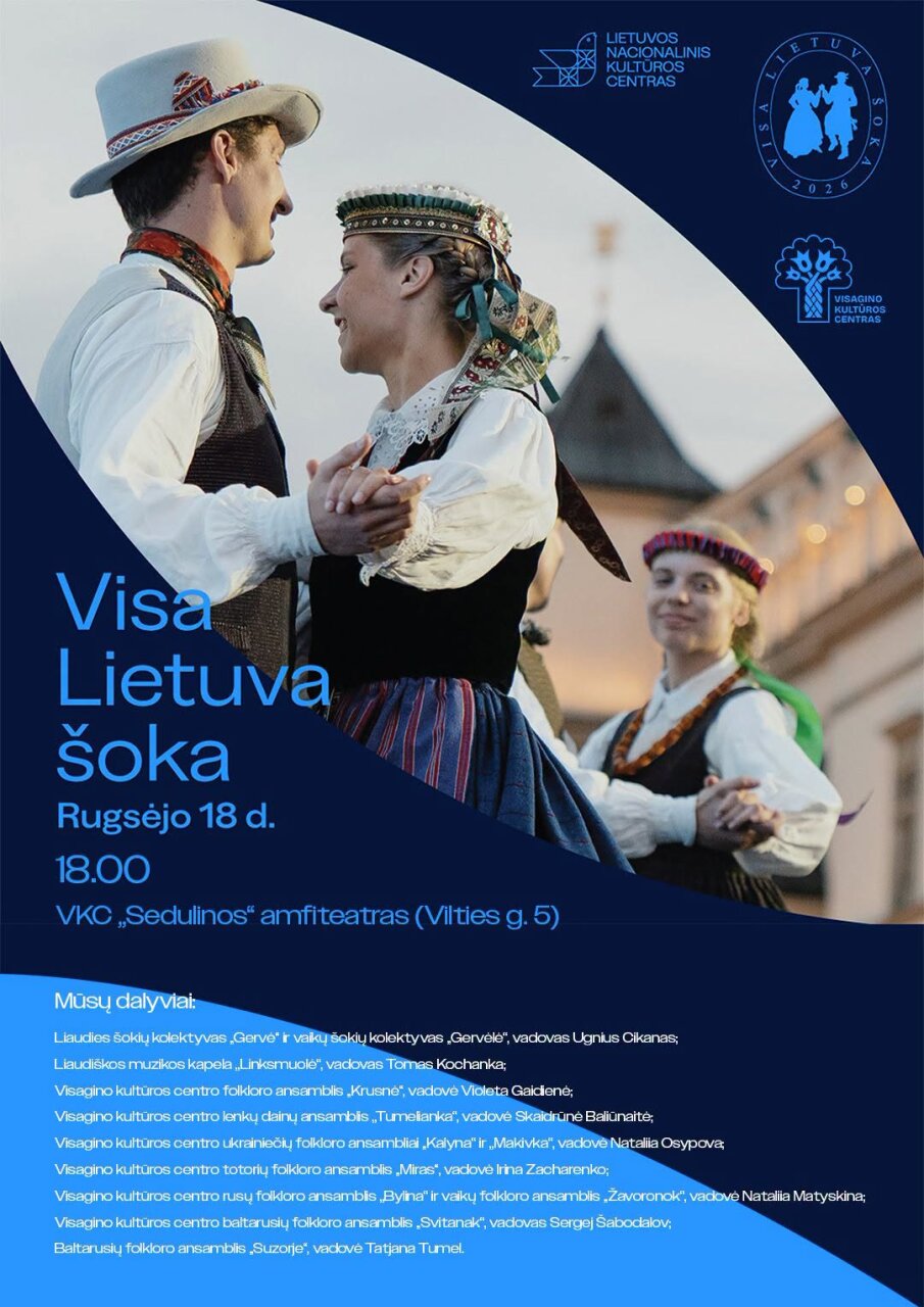 Visa Lietuva šoka – šokime kartu!
