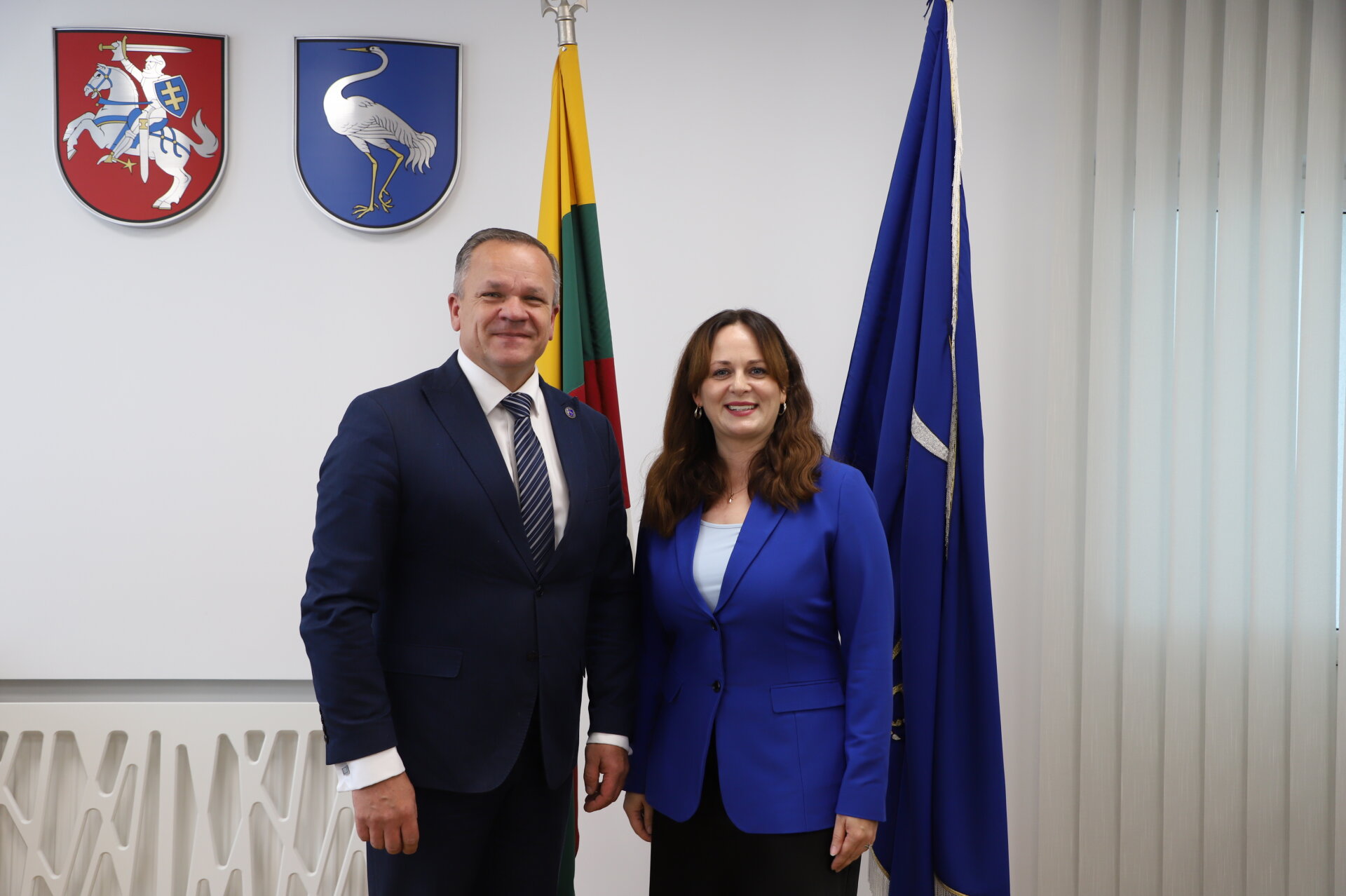 Su SADM viceministre aptarti užsieniečių integracijos, socialinių paslaugų ir NVO klausimai