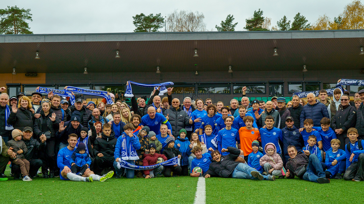Triuškinanti Visagino FC „Intero“ pergalė paskutinėse LFF II lygos namų rungtynėse